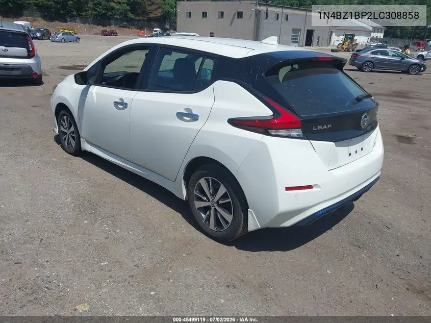 2020 Nissan Leaf S Plus 62 Kwh VIN: 1N4BZ1BP2LC308858 Lot: 45499119