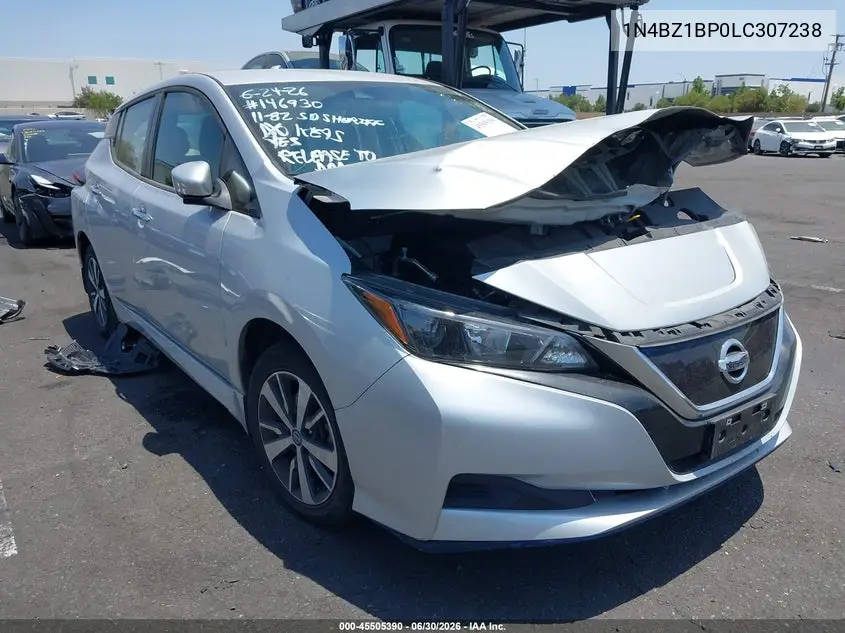 2020 Nissan Leaf S Plus 62 Kwh VIN: 1N4BZ1BP0LC307238 Lot: 45505390