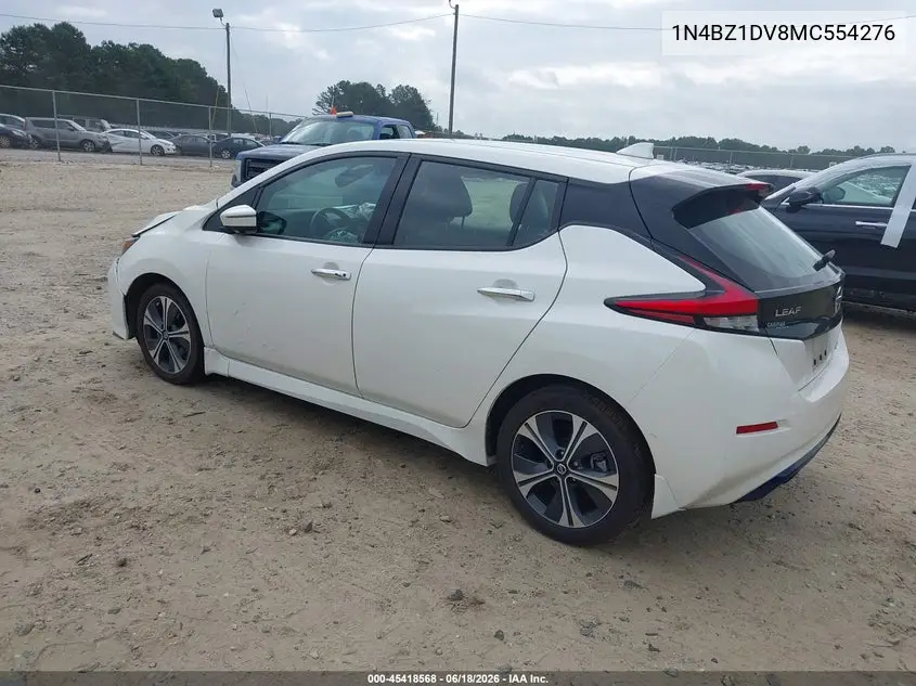 2021 Nissan Leaf Sl Plus 62 Kwh VIN: 1N4BZ1DV8MC554276 Lot: 45418568