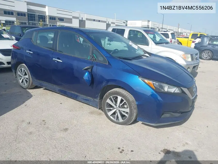 2021 Nissan Leaf S Plus 62 Kwh VIN: 1N4BZ1BV4MC556206 Lot: 45509031