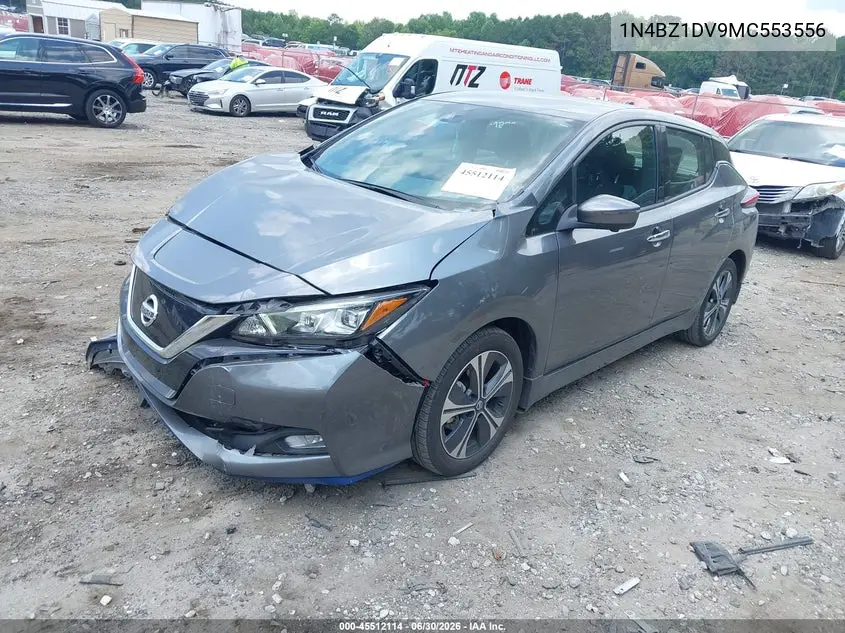 2021 Nissan Leaf Sl Plus 62 Kwh VIN: 1N4BZ1DV9MC553556 Lot: 45512114