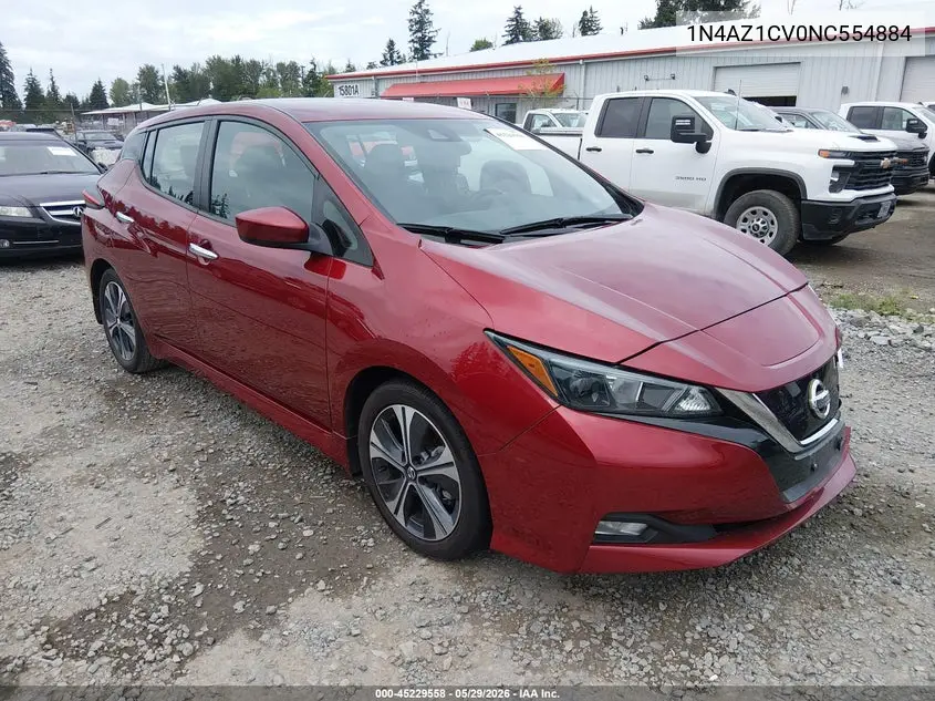 2022 Nissan Leaf Sv 40 Kwh VIN: 1N4AZ1CV0NC554884 Lot: 45229558