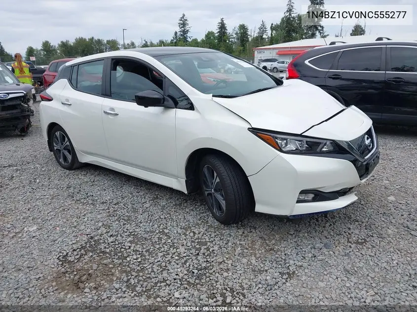 2022 Nissan Leaf Sv Plus 62 Kwh VIN: 1N4BZ1CV0NC555277 Lot: 45293264