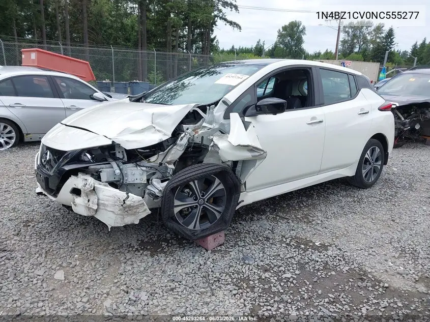 2022 Nissan Leaf Sv Plus 62 Kwh VIN: 1N4BZ1CV0NC555277 Lot: 45293264