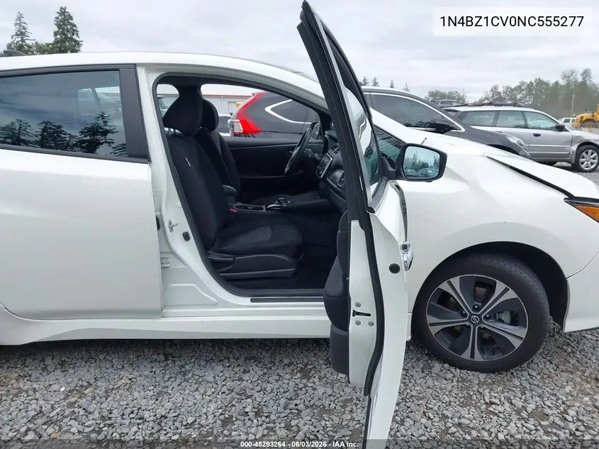 2022 Nissan Leaf Sv Plus 62 Kwh VIN: 1N4BZ1CV0NC555277 Lot: 45293264