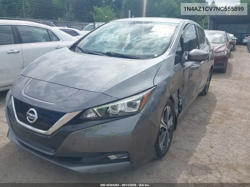 2022 Nissan Leaf Sv 40 Kwh VIN: 1N4AZ1CV7NC555899 Lot: 45364394
