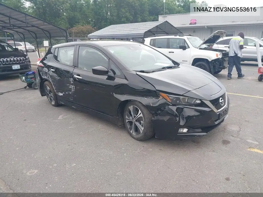 2022 Nissan Leaf Sv 40 Kwh VIN: 1N4AZ1CV3NC553616 Lot: 45429315