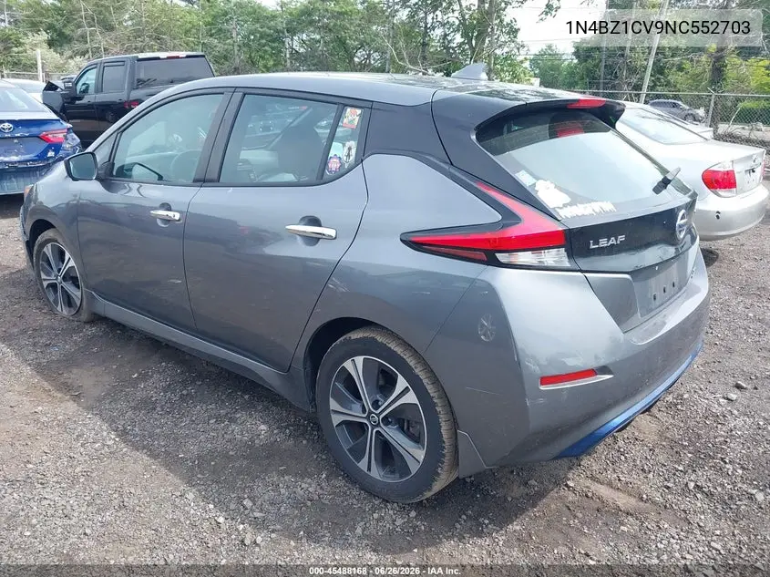 2022 Nissan Leaf Sv Plus 62 Kwh VIN: 1N4BZ1CV9NC552703 Lot: 45488168