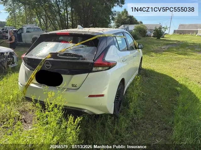 2023 Nissan Leaf Sv Plus VIN: 1N4CZ1CV5PC555038 Lot: 20266579