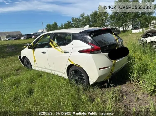 2023 Nissan Leaf Sv Plus VIN: 1N4CZ1CV5PC555038 Lot: 20266579