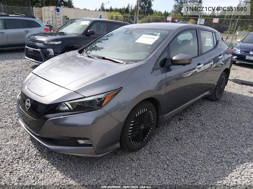 2023 Nissan Leaf Sv Plus 60 Kwh VIN: 1N4CZ1CV4PC551580 Lot: 45268308