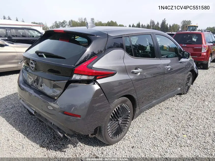 2023 Nissan Leaf Sv Plus 60 Kwh VIN: 1N4CZ1CV4PC551580 Lot: 45268308