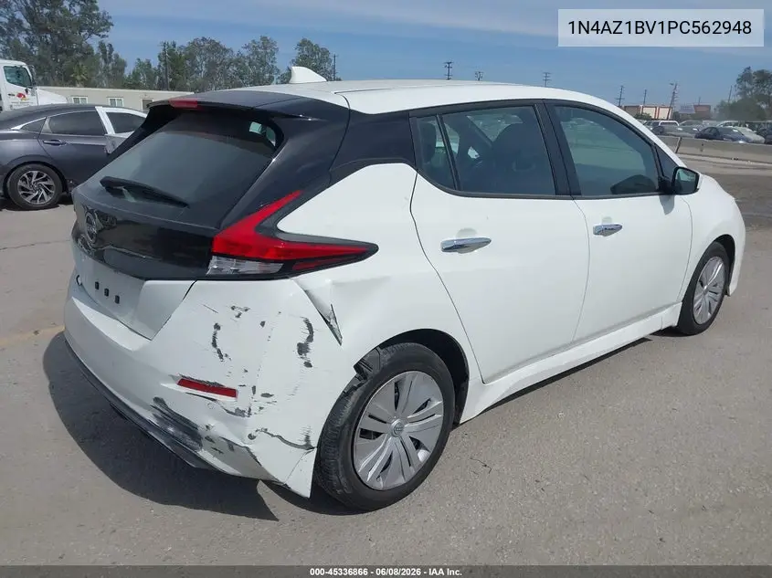 2023 Nissan Leaf S 40 Kwh VIN: 1N4AZ1BV1PC562948 Lot: 45336866
