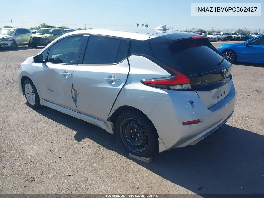 2023 Nissan Leaf S 40 Kwh VIN: 1N4AZ1BV6PC562427 Lot: 45387207