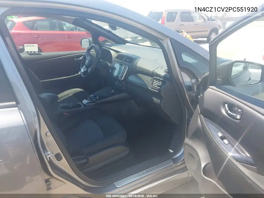 2023 Nissan Leaf Sv Plus 60 Kwh VIN: 1N4CZ1CV2PC551920 Lot: 45403581