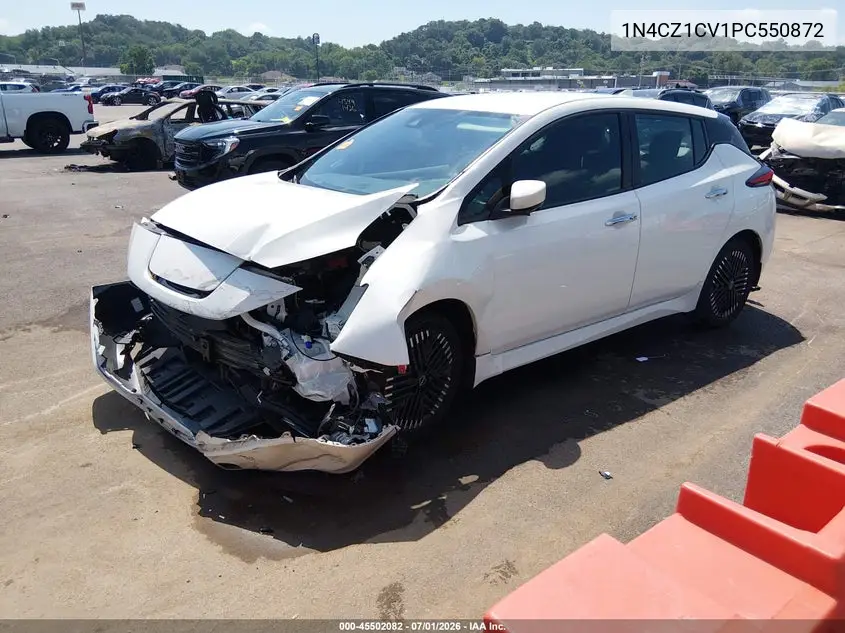 2023 Nissan Leaf Sv Plus 60 Kwh VIN: 1N4CZ1CV1PC550872 Lot: 45502082