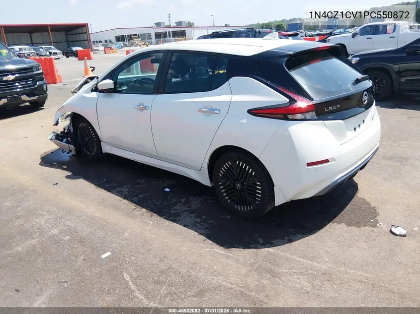 2023 Nissan Leaf Sv Plus 60 Kwh VIN: 1N4CZ1CV1PC550872 Lot: 45502082