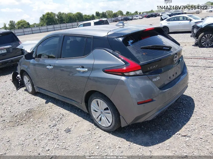 2023 Nissan Leaf S 40 Kwh VIN: 1N4AZ1BV7PC554322 Lot: 45533521