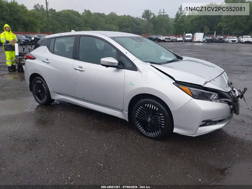 2023 Nissan Leaf Sv Plus 60 Kwh VIN: 1N4CZ1CV2PC552081 Lot: 45551381
