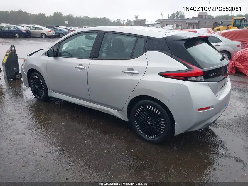 2023 Nissan Leaf Sv Plus 60 Kwh VIN: 1N4CZ1CV2PC552081 Lot: 45551381