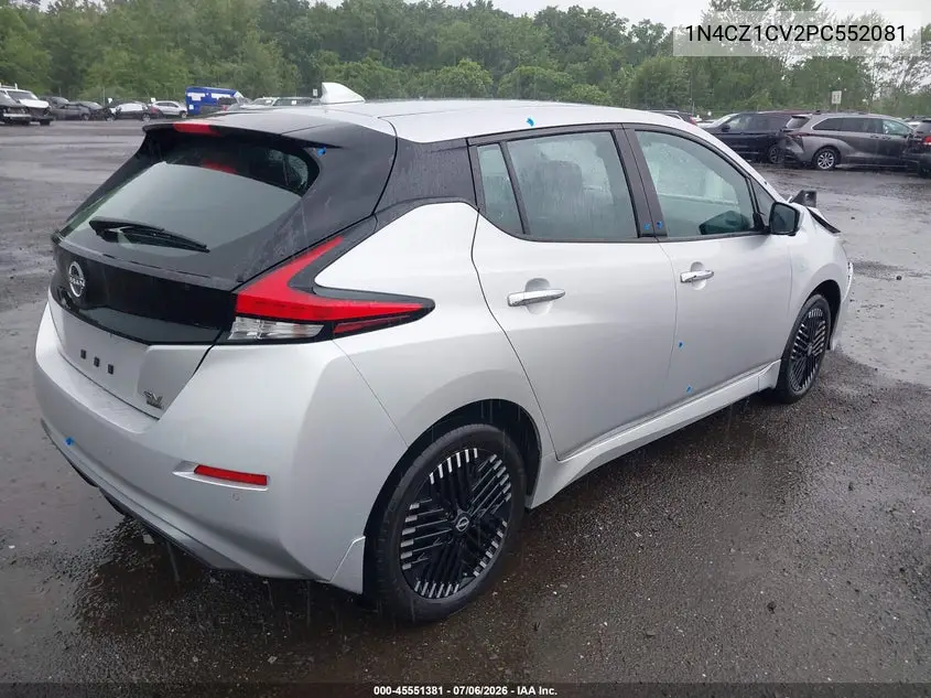 2023 Nissan Leaf Sv Plus 60 Kwh VIN: 1N4CZ1CV2PC552081 Lot: 45551381