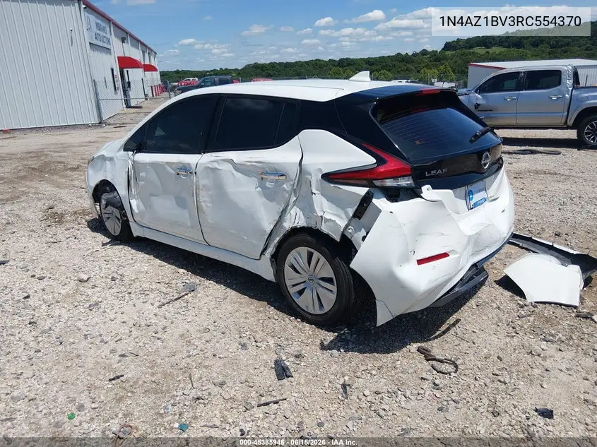 2024 Nissan Leaf S VIN: 1N4AZ1BV3RC554370 Lot: 45385946