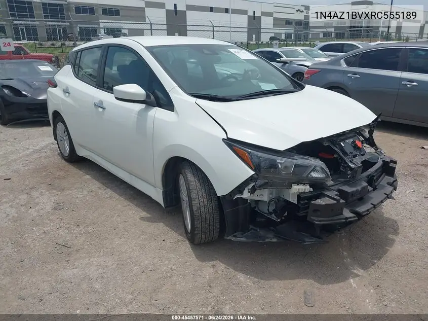2024 Nissan Leaf S VIN: 1N4AZ1BVXRC555189 Lot: 45457571