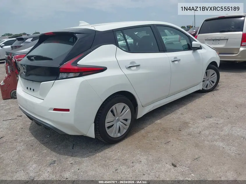 2024 Nissan Leaf S VIN: 1N4AZ1BVXRC555189 Lot: 45457571