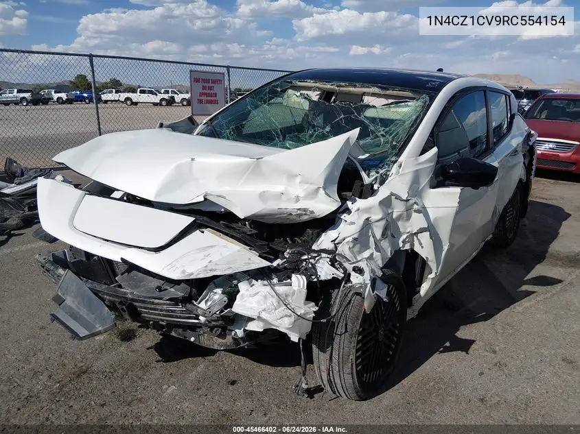 2024 Nissan Leaf Sv Plus VIN: 1N4CZ1CV9RC554154 Lot: 45466402