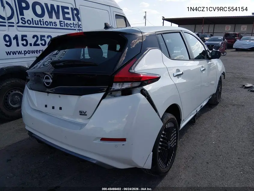 2024 Nissan Leaf Sv Plus VIN: 1N4CZ1CV9RC554154 Lot: 45466402