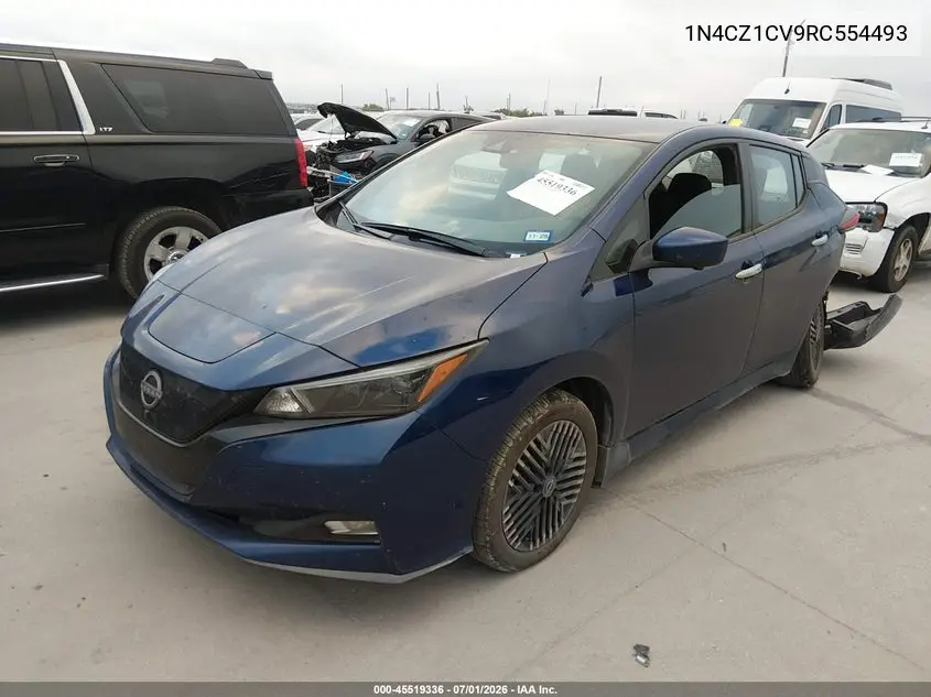 2024 Nissan Leaf Sv Plus VIN: 1N4CZ1CV9RC554493 Lot: 45519336
