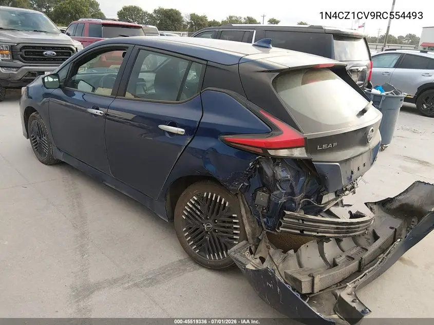 2024 Nissan Leaf Sv Plus VIN: 1N4CZ1CV9RC554493 Lot: 45519336