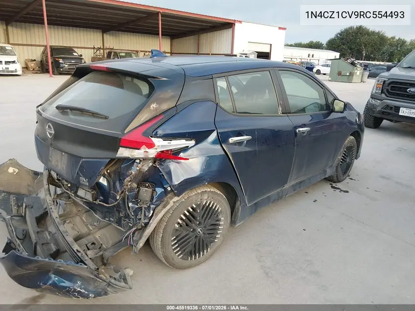 2024 Nissan Leaf Sv Plus VIN: 1N4CZ1CV9RC554493 Lot: 45519336