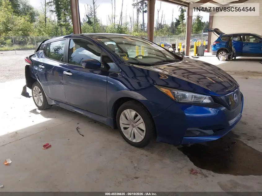 2025 Nissan Leaf S VIN: 1N4AZ1BV8SC564544 Lot: 45336635
