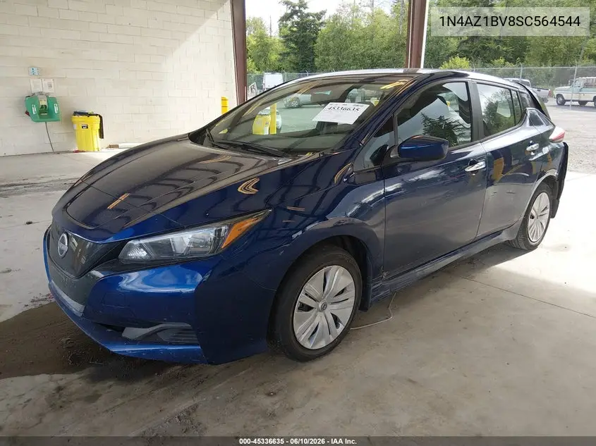 2025 Nissan Leaf S VIN: 1N4AZ1BV8SC564544 Lot: 45336635
