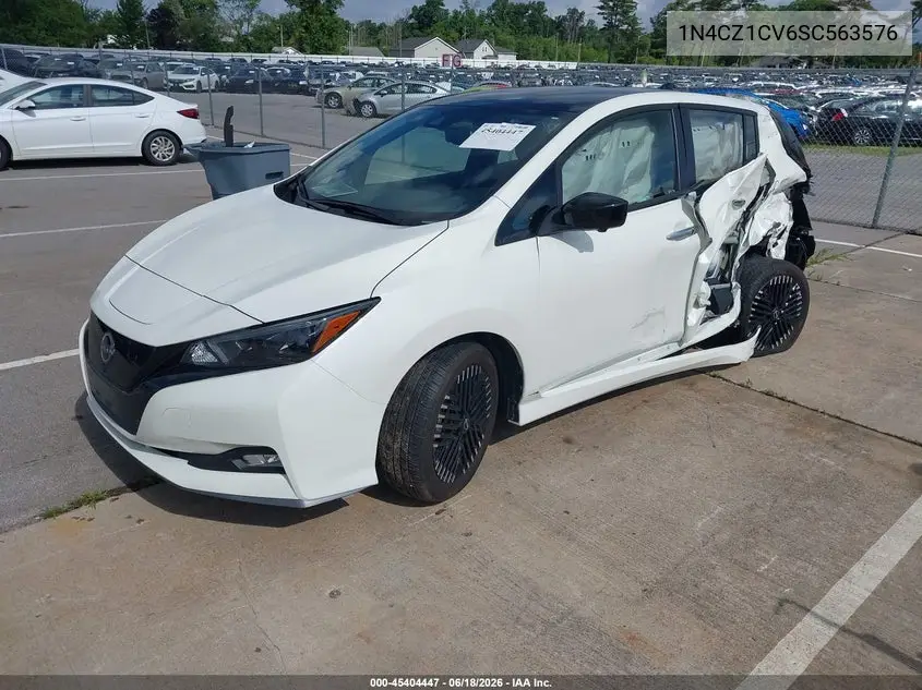 2025 Nissan Leaf Sv Plus VIN: 1N4CZ1CV6SC563576 Lot: 45404447