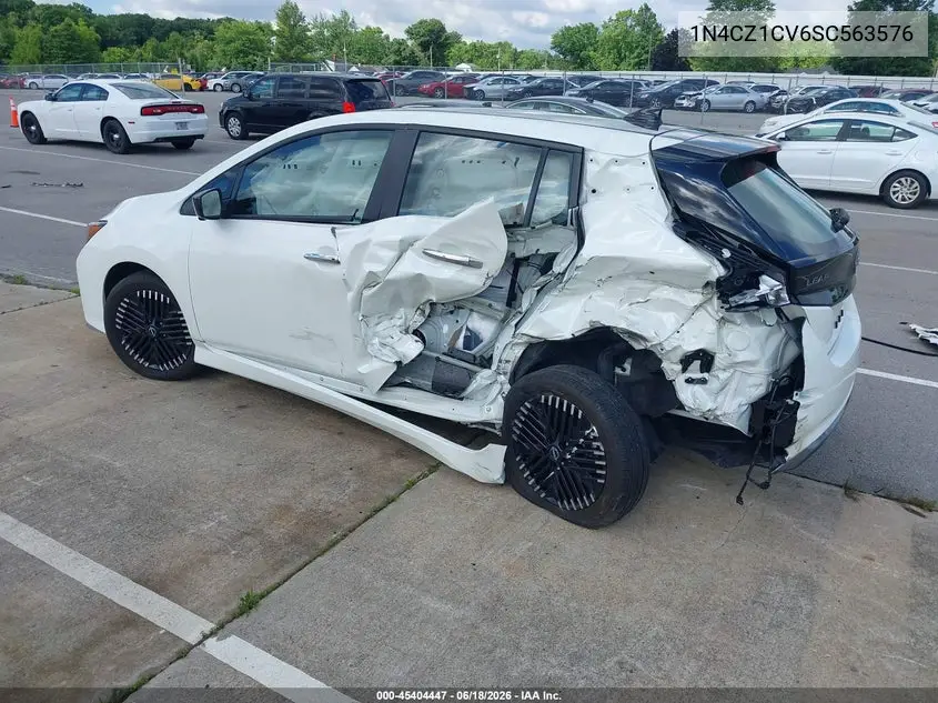 2025 Nissan Leaf Sv Plus VIN: 1N4CZ1CV6SC563576 Lot: 45404447