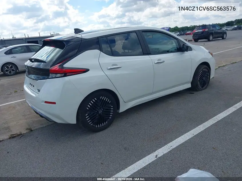2025 Nissan Leaf Sv Plus VIN: 1N4CZ1CV6SC563576 Lot: 45404447
