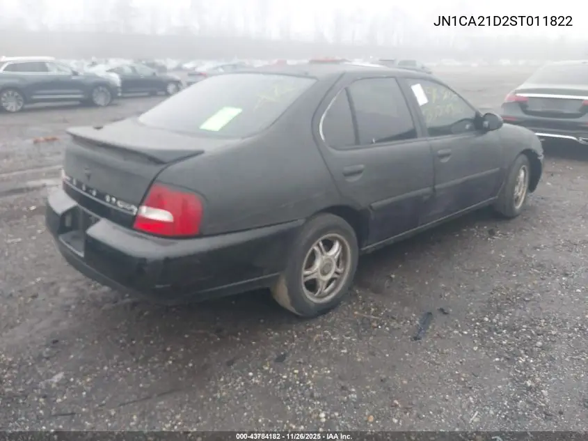 JN1CA21D2ST011822 1995 Nissan Maxima Gle/Gxe/Se