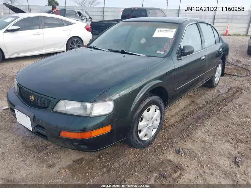 1996 Nissan Maxima Gle/Gxe/Se VIN: JN1CA21D2TT160958 Lot: 44559990