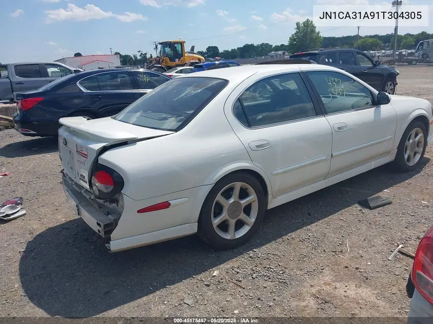 2001 Nissan Maxima Se VIN: JN1CA31A91T304305 Lot: 45175457