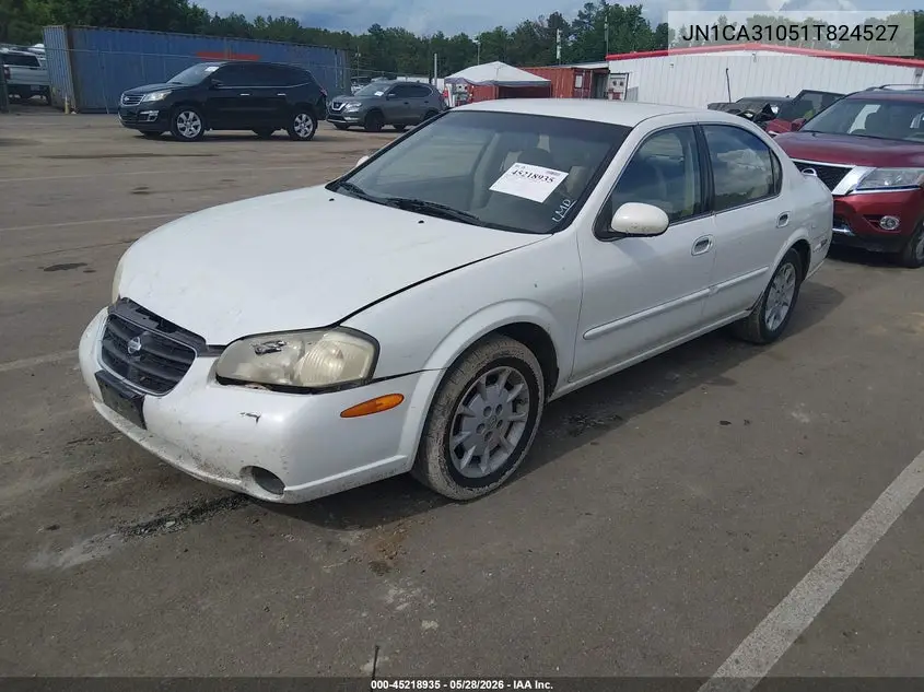 2001 Nissan Maxima VIN: JN1CA31051T824527 Lot: 45218935