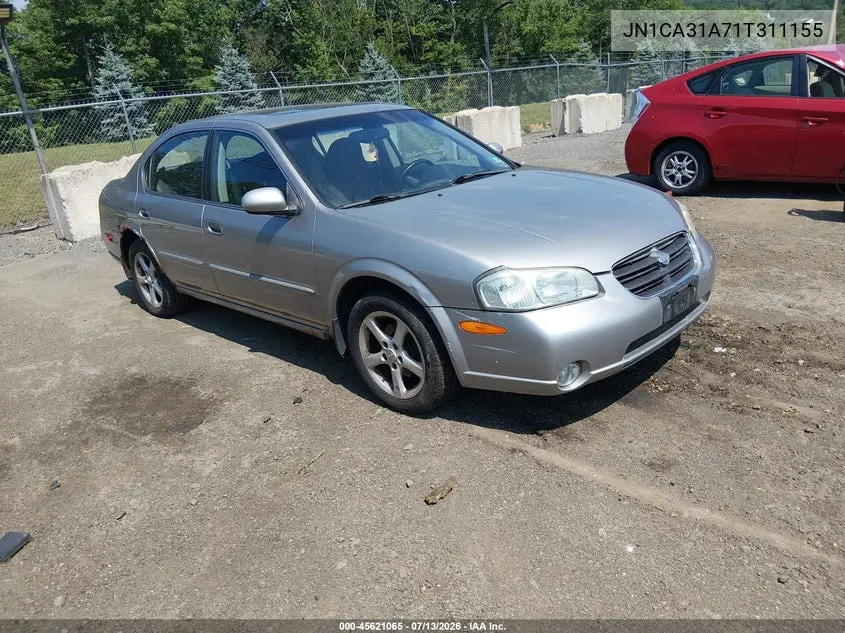 2001 Nissan Maxima Gle VIN: JN1CA31A71T311155 Lot: 45621065