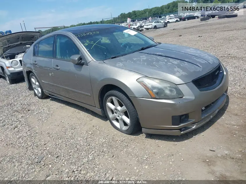 2006 Nissan Maxima 3.5 Se VIN: 1N4BA41EX6C816556 Lot: 45611833