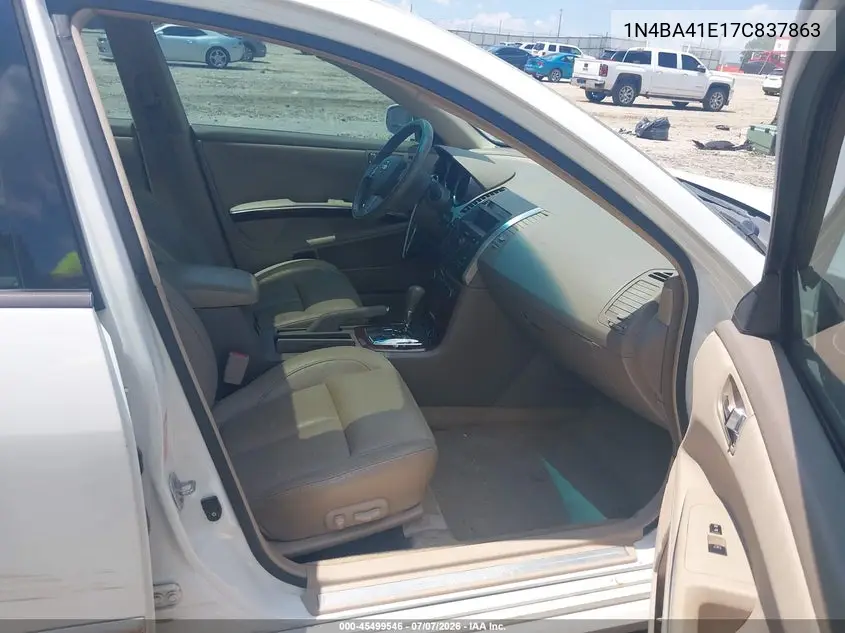 2007 Nissan Maxima 3.5 Sl VIN: 1N4BA41E17C837863 Lot: 45499546