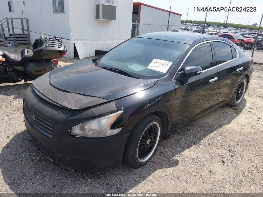 2010 Nissan Maxima 3.5 Sv VIN: 1N4AA5AP6AC824228 Lot: 45564253