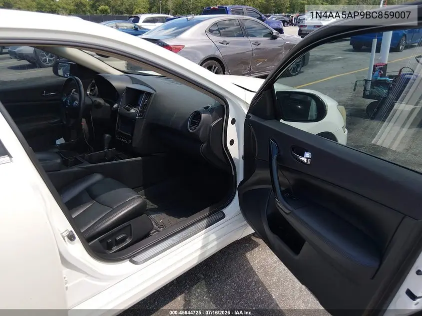 2011 Nissan Maxima 3.5 Sv VIN: 1N4AA5AP9BC859007 Lot: 45644725