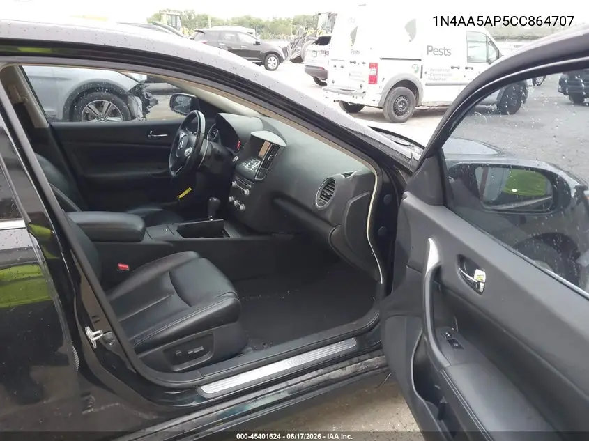 2012 Nissan Maxima 3.5 Sv VIN: 1N4AA5AP5CC864707 Lot: 45401624