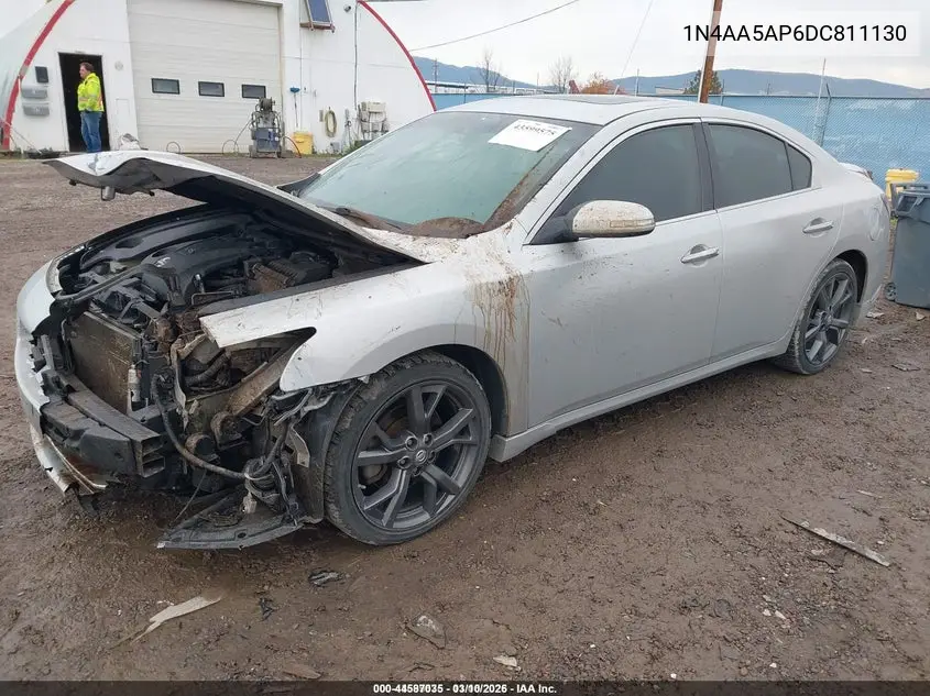1N4AA5AP6DC811130 2013 Nissan Maxima 3.5 Sv