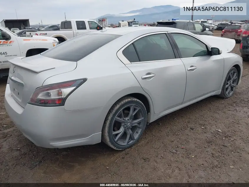 1N4AA5AP6DC811130 2013 Nissan Maxima 3.5 Sv